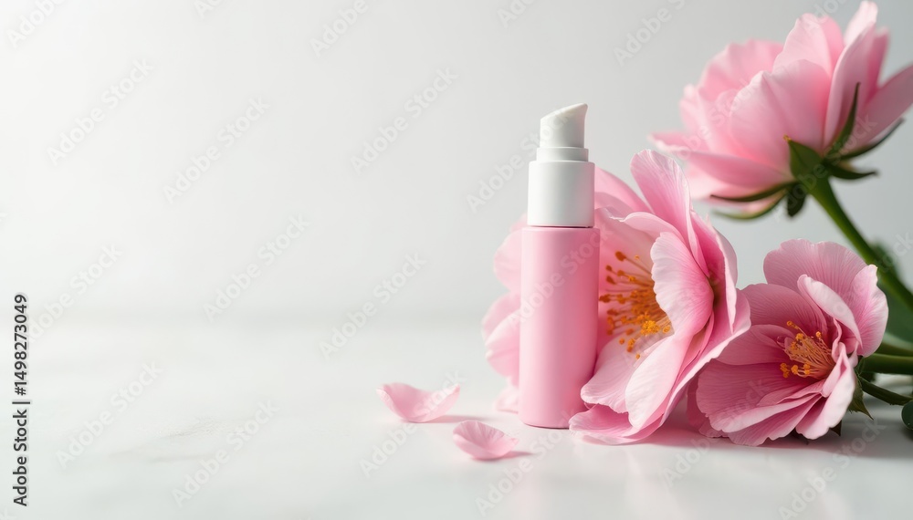 Bright white setting, showcasing beauty item detail, perfect, premium, luxury Bright white setting, showcasing beauty item detail, perfect, premium, luxury