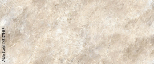 Smooth, ivory-hued, ceramic tile emulating polished marble stone finish - Seamless , pattern , background , tile
