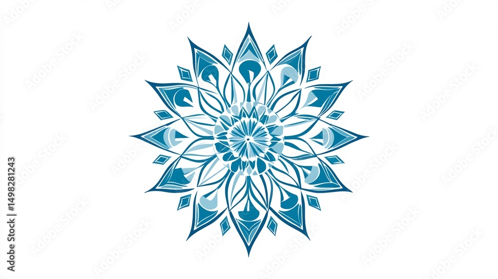 Artistic mandala wishcard symmetrical patterns spiritual energy bright colors clean design Artistic mandala wishcard symmetrical patterns spiritual energy bright colors clean design