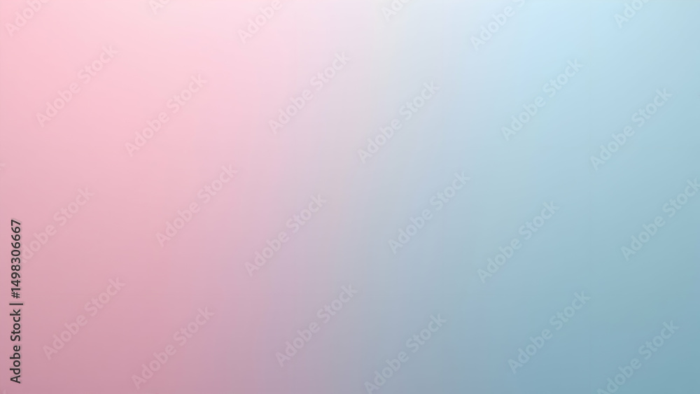 Fototapeta premium Soft Pastel Gradient Texture Background – Light Pink and Baby Blue Woven Pattern Ideal for Gentle Design Themes, Baby Products, Feminine Branding, and Digital Aesthetics.