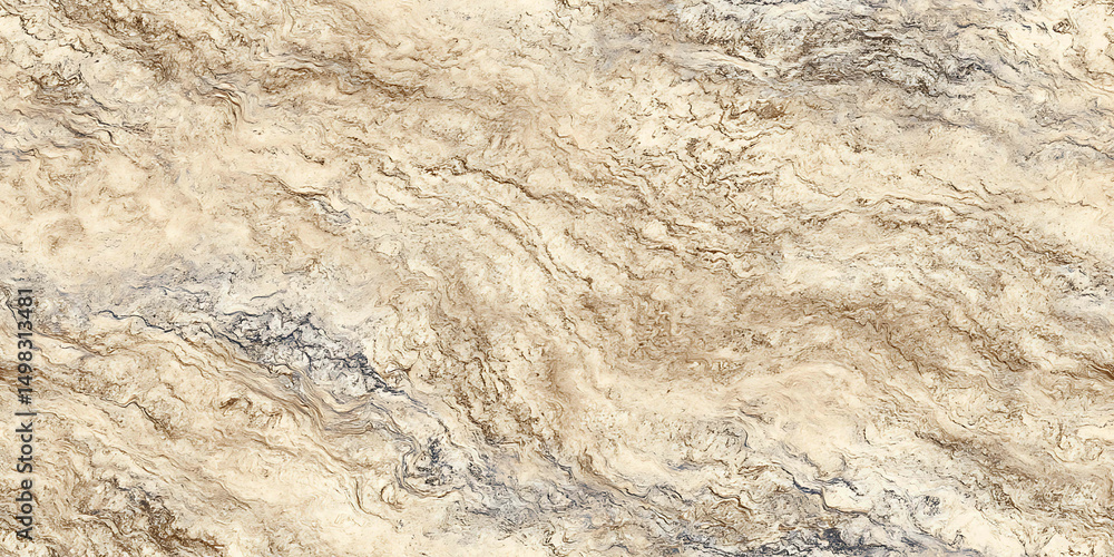 Fototapeta premium Textured beige stone backdrop (abstract) - Seamless , pattern , background , tile