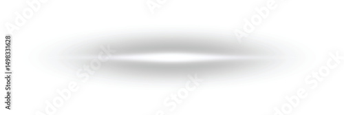 Horizontal white light beam with soft blur and glow effect on a transparent background. Ideal for overlays, web UI, banners, and light-themed digital projects.