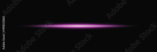 bright pink light beam effect. smooth blur and radial glow on dark background