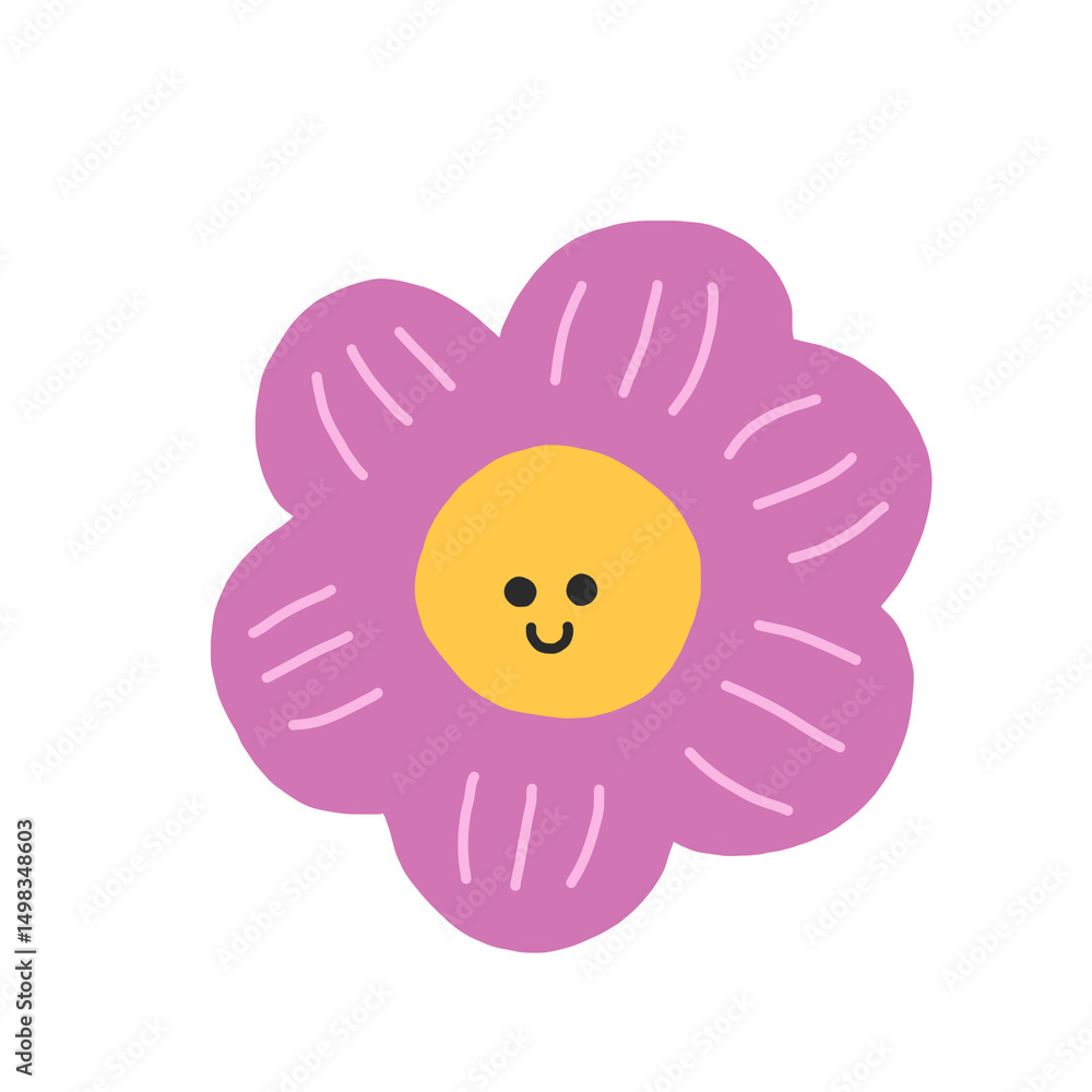 Obraz premium Flower cute