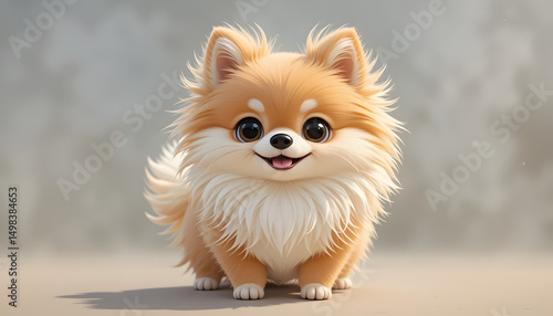pomeranian spitz puppy