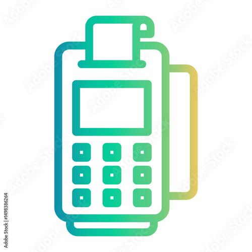 pos Line Gradient Icon