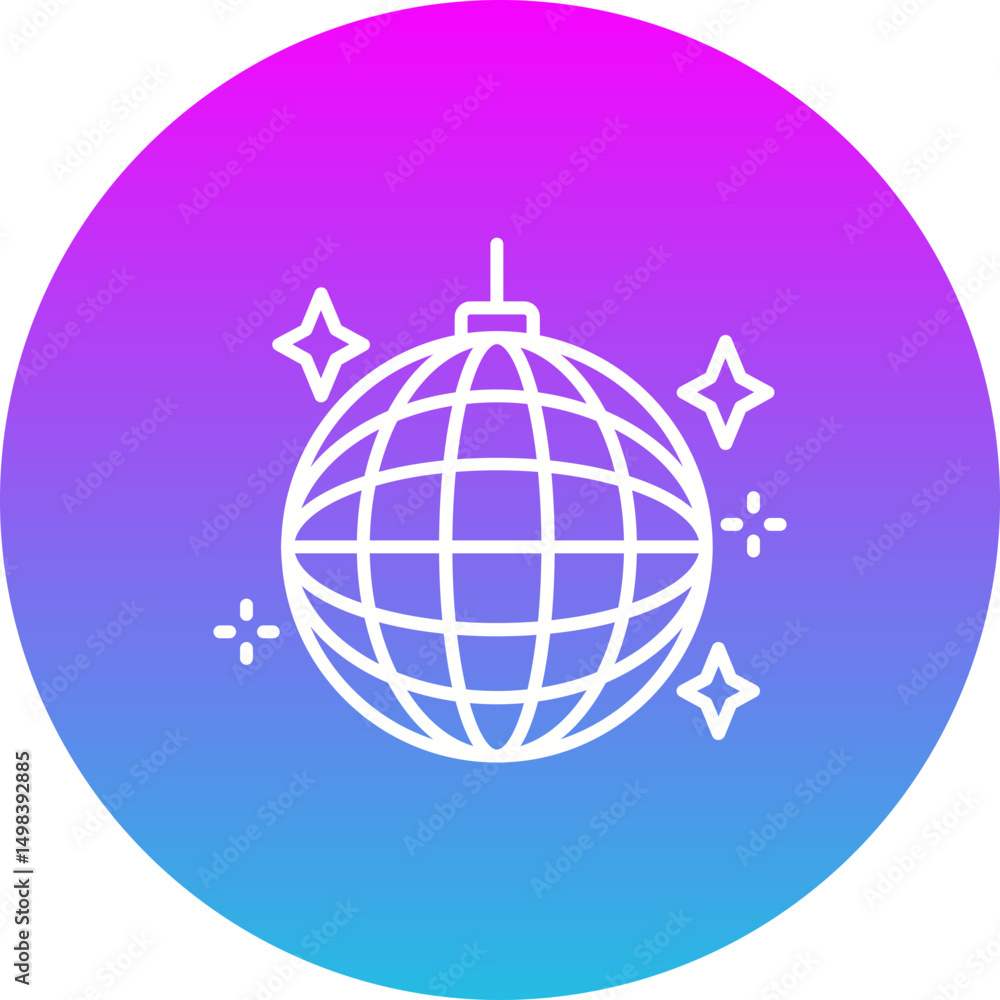 Disco Ball Icon Disco Ball Icon