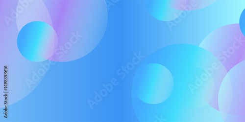 Abstract background with vibrant, iridescent orbs and a soft, gradient effect