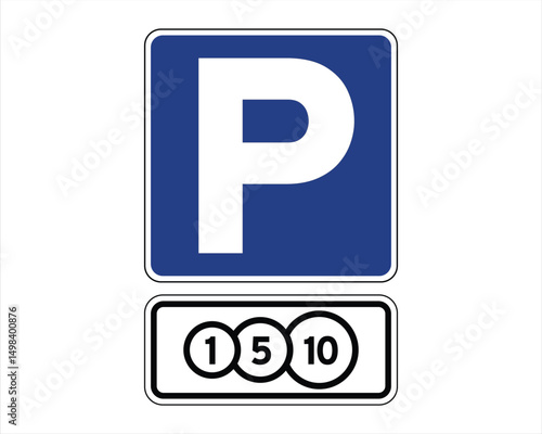 Free Download Paid Parking Services – Fee-Based Parking Zone – High Quality Stock Vectorial Image - GFXLoad