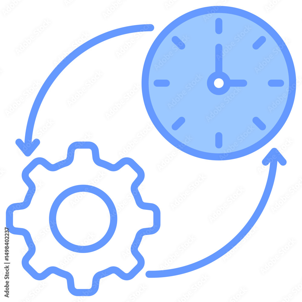 Time Management Icon Time Management Icon
