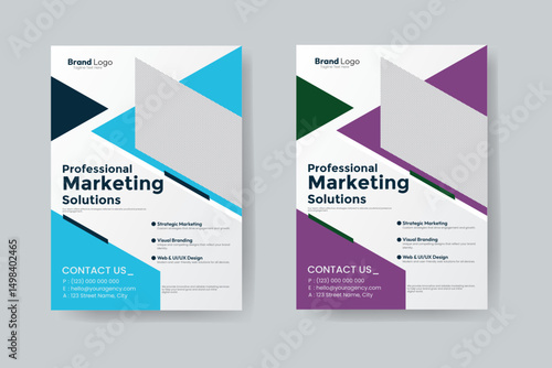 Modern Corporate Marketing Flyer Template