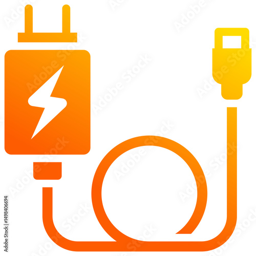 Charging Cable Icon
