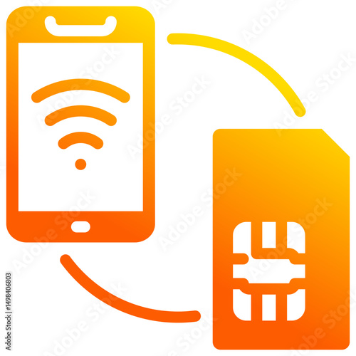 Local Sim Card Icon