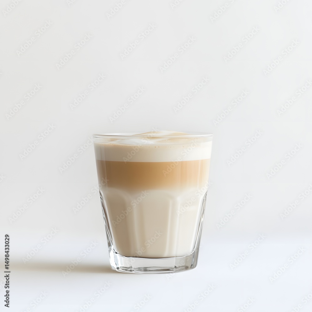 Classic Macchiato in Glass Cup Classic Macchiato in Glass Cup