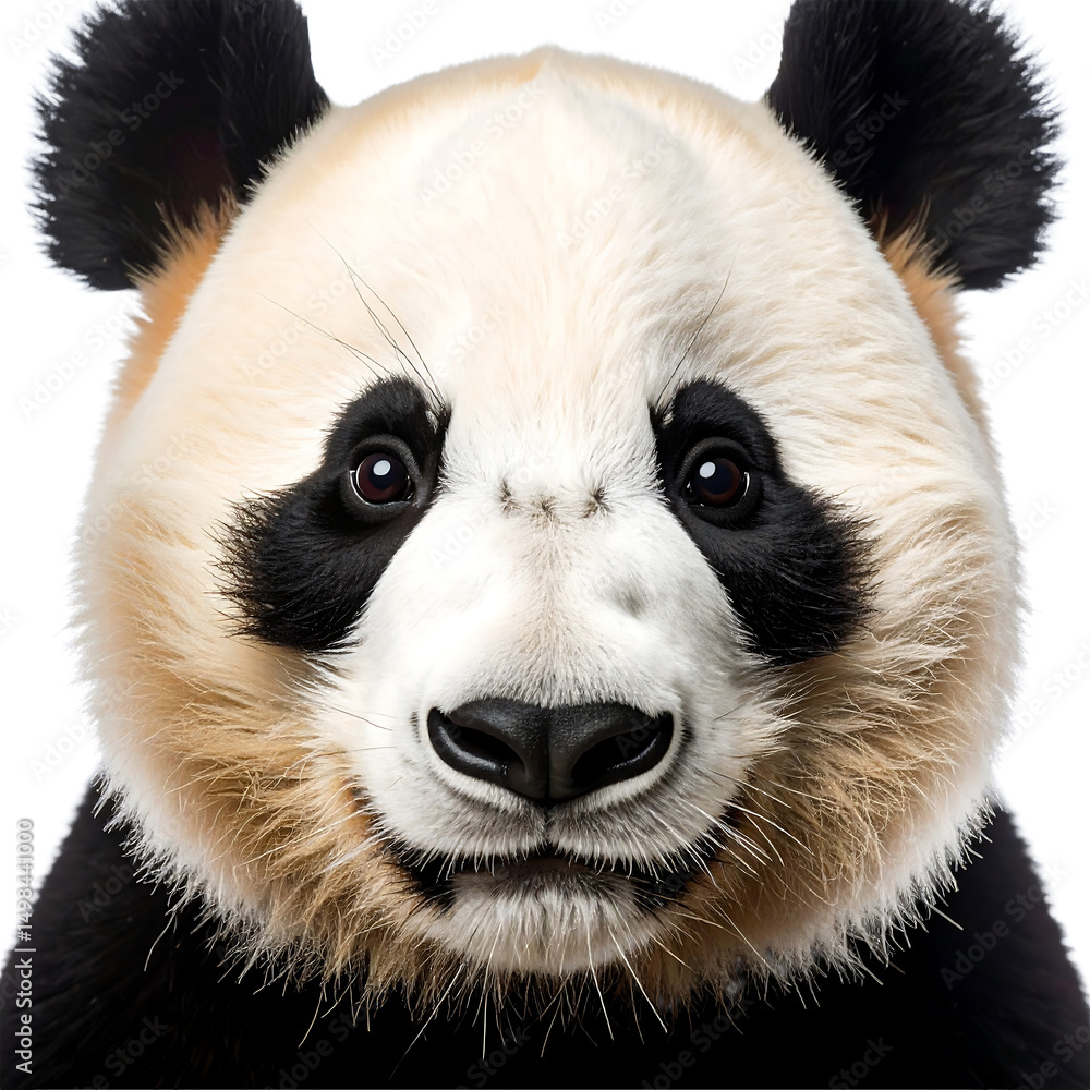 Obraz premium Adorable Panda Face
