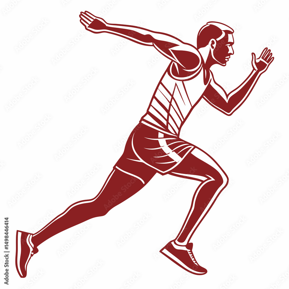 Obraz premium Marathon-icon