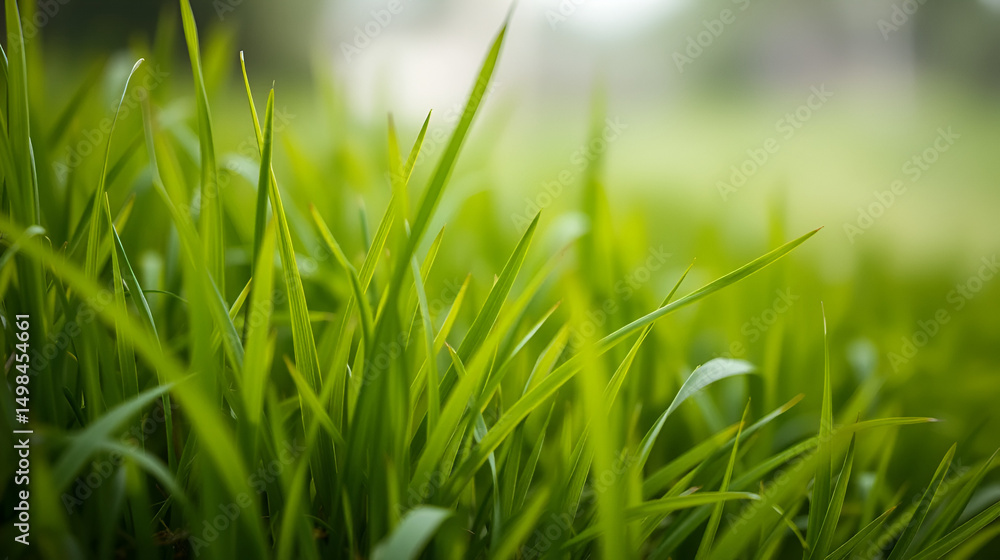 Obraz premium Green grass background