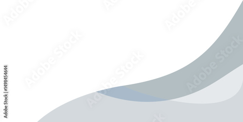 grey premium wave footer	