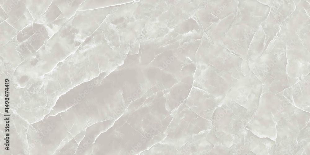 Obraz premium textured digital tile with grey marble stone appearance - Seamless , pattern , background , tile