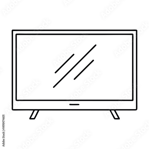 lcd monitor with a monitor