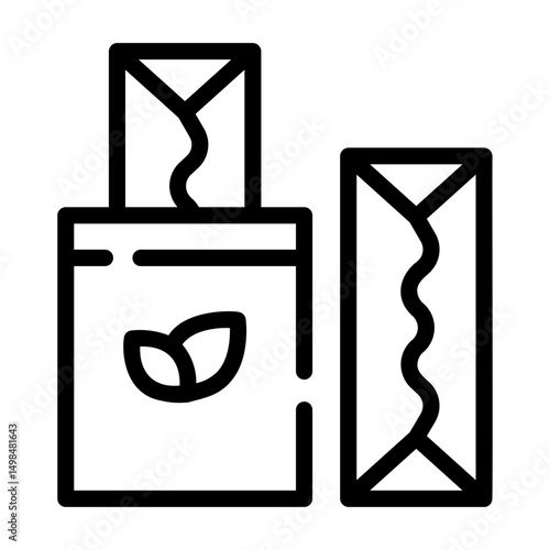 chewing gum Line Icon
