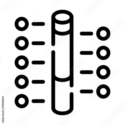 cigarette Line Icon