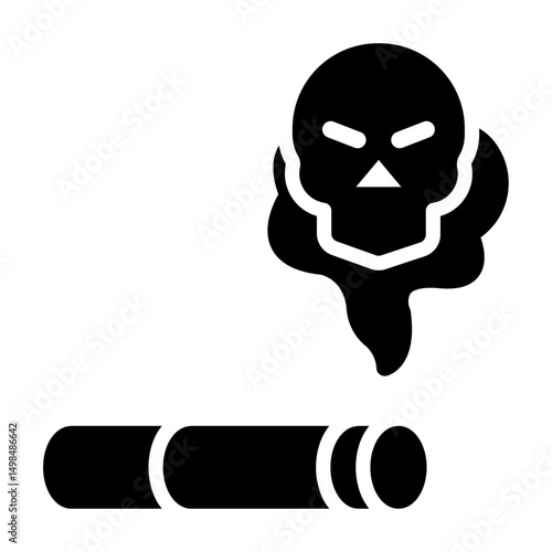 smoking kills you Solid icon