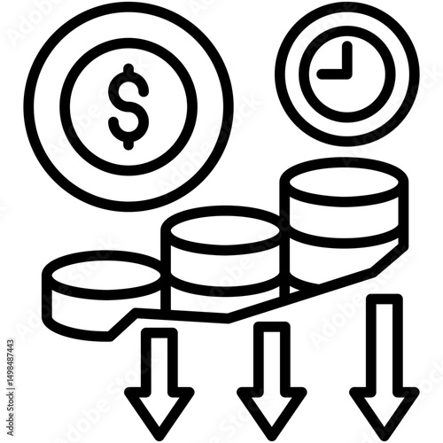 Depreciation Icon