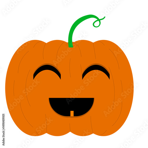 Halloween Pumpkin Illustration