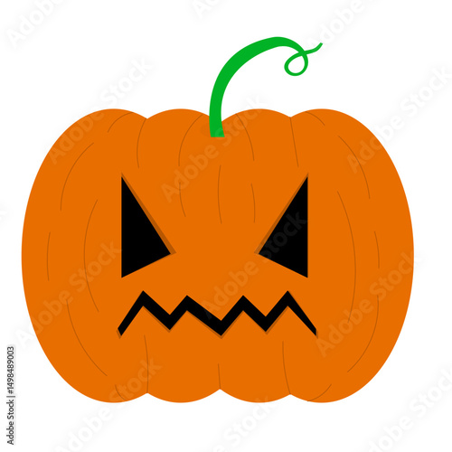 Halloween Pumpkin Illustration
