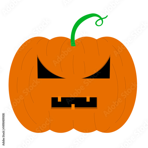 Halloween Pumpkin Illustration