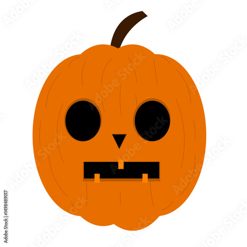 Halloween Pumpkin Illustration