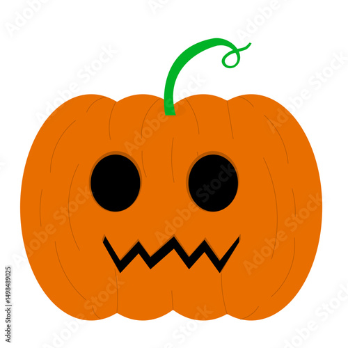Halloween Pumpkin Illustration