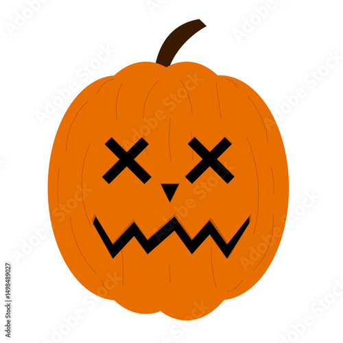 Halloween Pumpkin Illustration