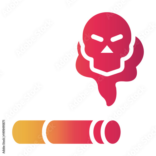 smoking kills you Gradient icon