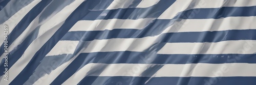 Classic blue & white nautical striped backdrop  Elegant maritime pattern ,  maritime design,  striped background