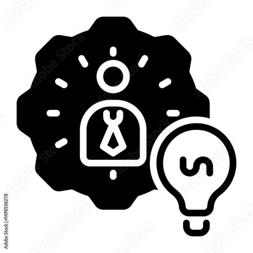 skill icon, glyph icon style