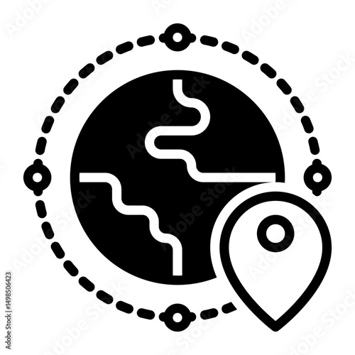 global icon, glyph icon style