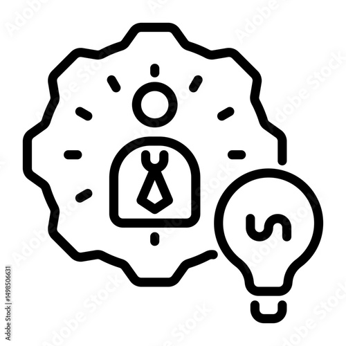 skill icon, line icon style