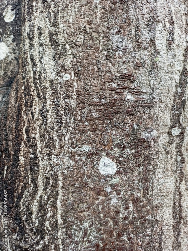 Obraz premium Ancient Tree Bark Texture Natural Pattern