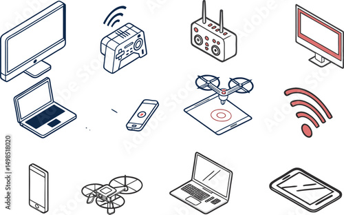 Device icon set