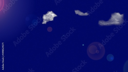 静かな青空の背景