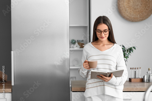 Beautiful young woman with ...
