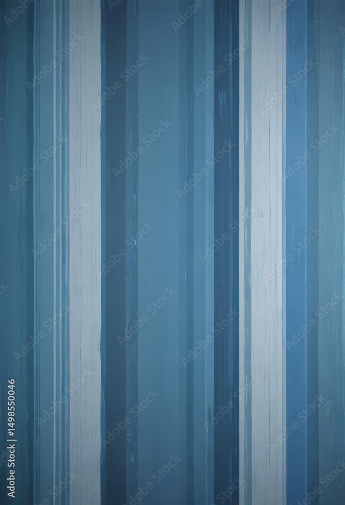 Obraz premium Abstract blue striped wallpaper, varying shades create depth and movement , aesthetic, flowing