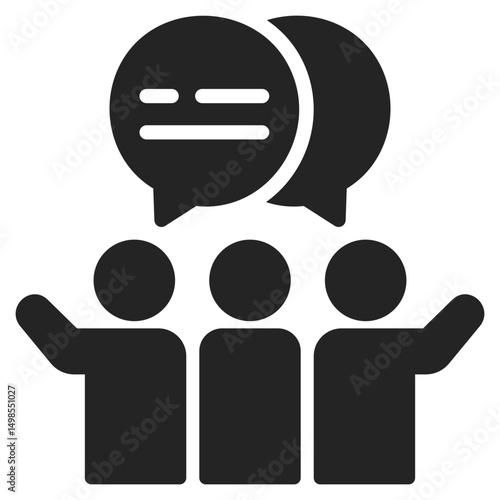 Group Talk  Icon 