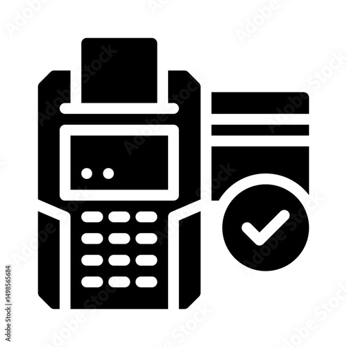 self checkout glyph icon