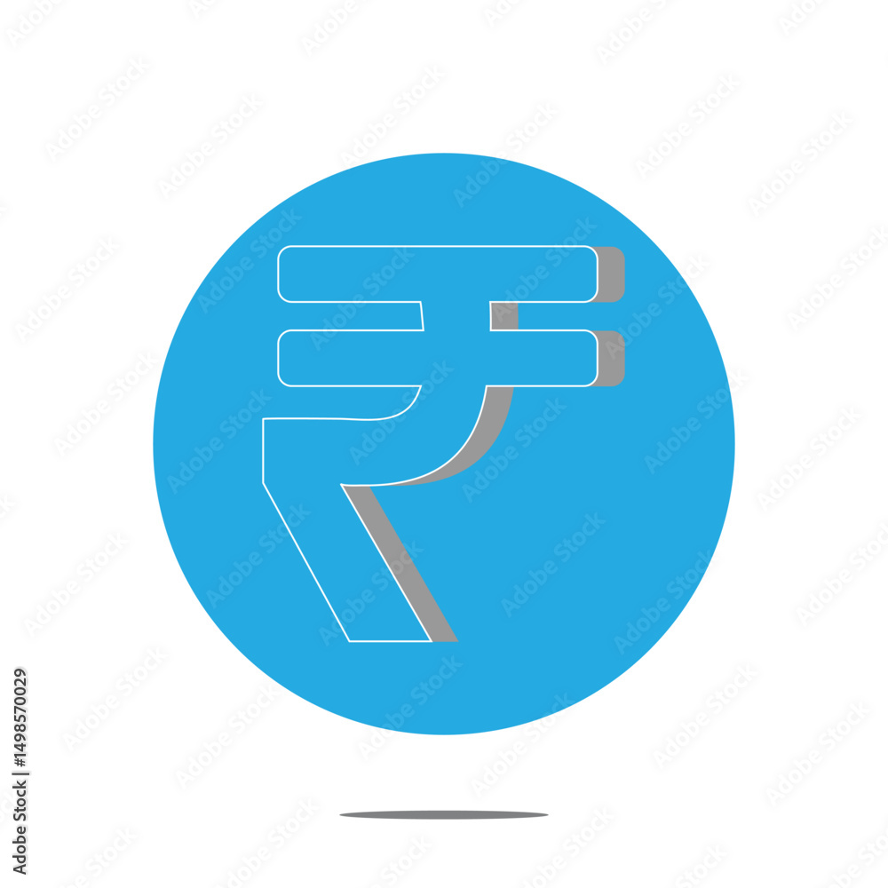 Indian rupee icon logo set vector . Vector Illustration .EPS 20 . Indian rupee icon logo set vector . Vector Illustration .EPS 20 .