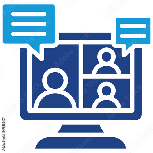Video Conference Icon