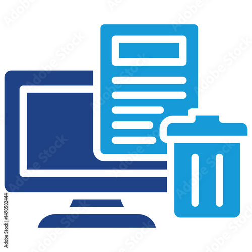Document Deletion Icon