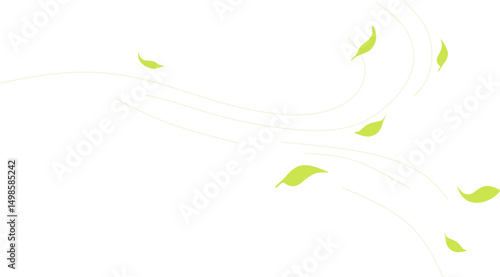 Wind with Leaf